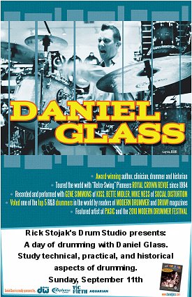 Drum clinic with Daniel Glass