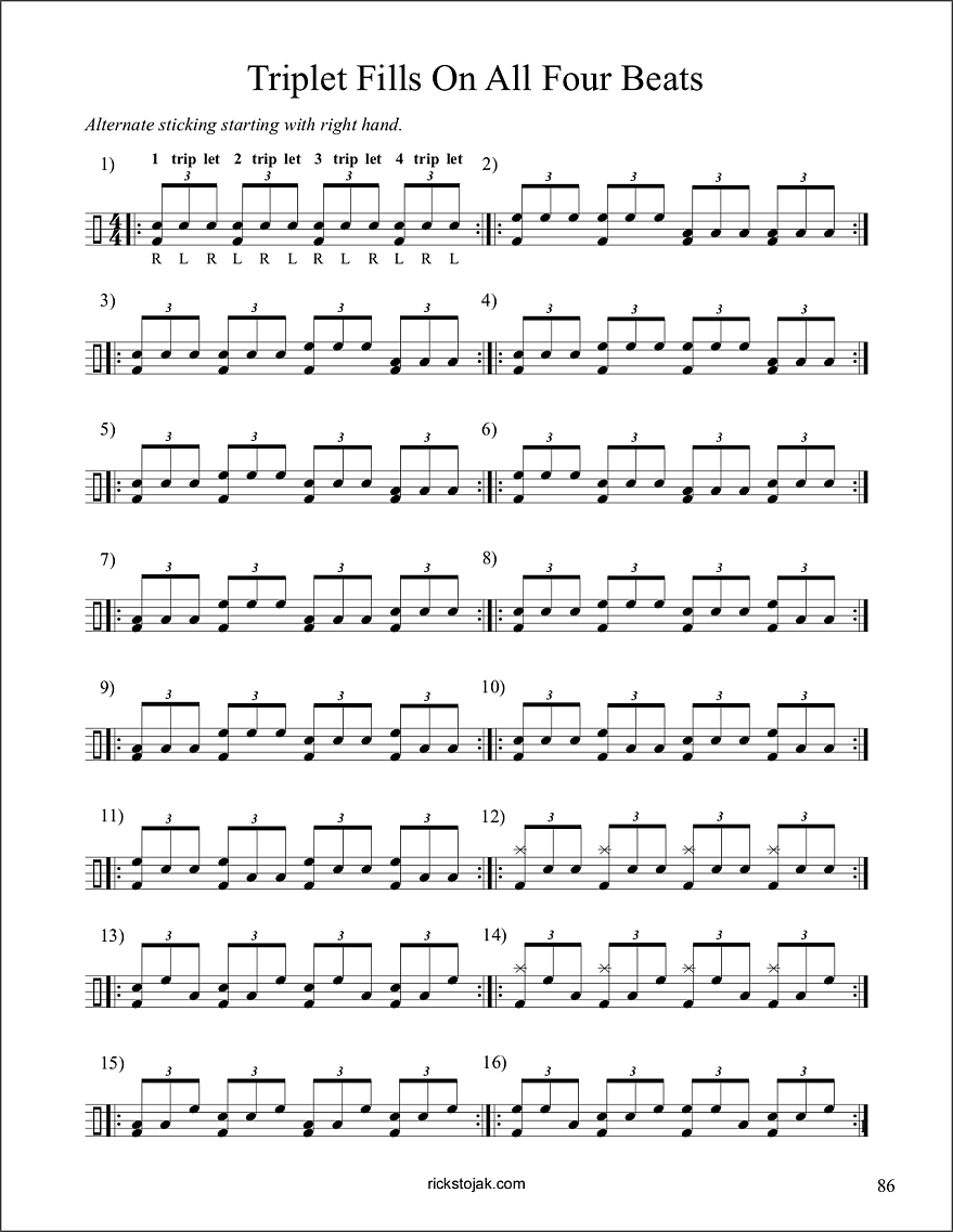 How To Build A Drum Groove Sample Page