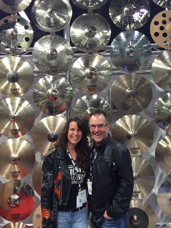 Rick and Julia Stojak at NAMM
