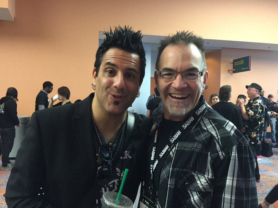 Rick Stojak with Rich Redmond of Jason Aldean